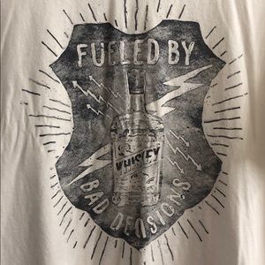 EXPRESS WHITE GRAPHIC TEE